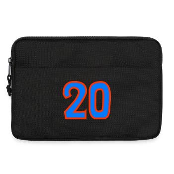 20. 20 ANS. 20e ANNIVERSAIRE. ANNIVERSAIRE 20 ANS. - Sacoche pour ordinateur portable 13 pouces - noir - Devant
