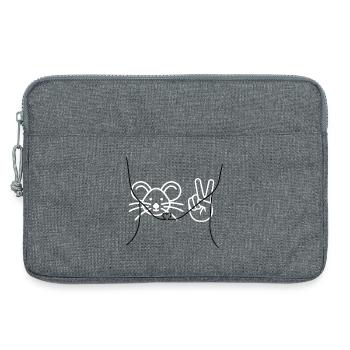 Arschchinnmoment - Design by Vany writes - Laptop bag 13" - heather grey - Front