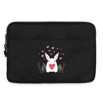 Eastern Bunny Easter Bunny Rabbit Ears Cute LOL - Laptop bag 13" - black - Front