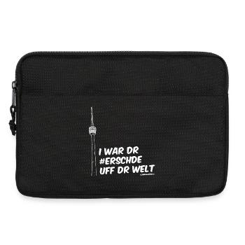 Er war der erste Fernsehturm der Welt! - Laptoptasche 13" - Schwarz - Vorne