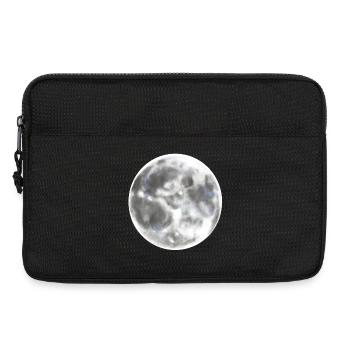 Full moon moon night - Laptop bag 13" - black - Front