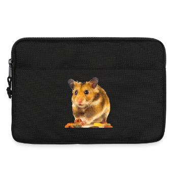 I am hamster - Laptop bag 13" - black - Front