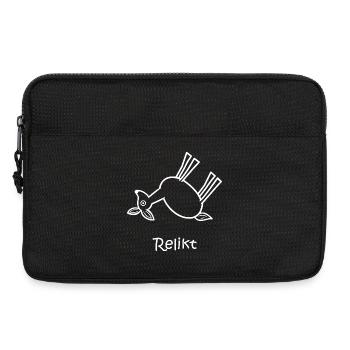 relikt, reh liegt, lustiges Reh, Reliquie - Laptoptasche 13" - Schwarz - Vorne