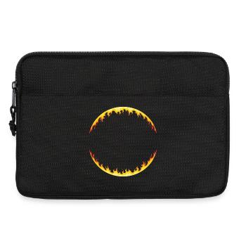 Feuerkreis | circle on fire - Laptoptasche 13" - Schwarz - Vorne
