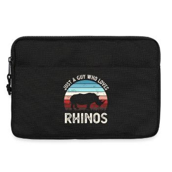 Rhinocéros - Sacoche pour ordinateur portable 13 pouces - noir - Devant