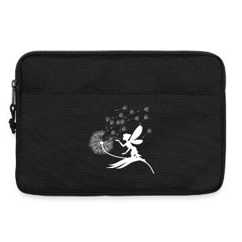 Vent de Fée et Poussière de Pissenlit - Sacoche pour ordinateur portable 13 pouces - noir - Devant