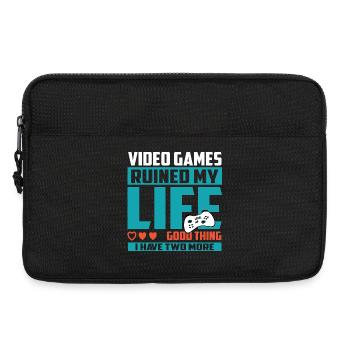 Gamer Extra Life - Laptop bag 13" - black - Front