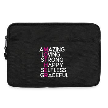 Meilleure maman de tous les temps - Sacoche pour ordinateur portable 13 pouces - noir - Devant