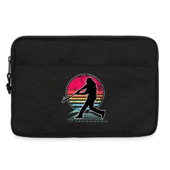 Baseball - Laptop bag 13" - black - Front