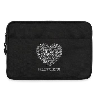 bike, bike, bicycle, cycling fan - Laptop bag 13" - black - Front