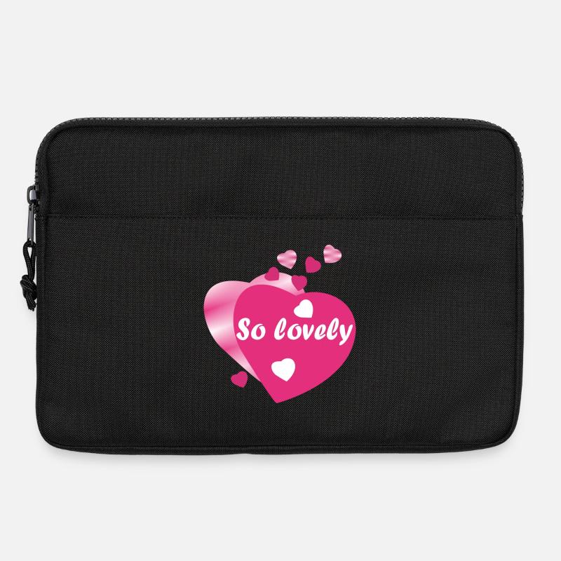 SO SCHÖN - Laptoptasche 13" - Schwarz
