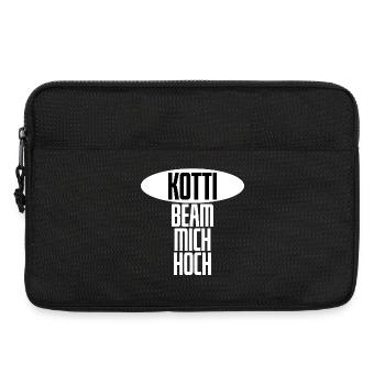 Kotti, beam mich hoch! - lustiger Spruch Berlin w - Laptoptasche 13" - Schwarz - Vorne