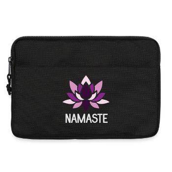 Namaste - Yoga Geschenkidee - Laptoptasche 13" - Schwarz - Vorne