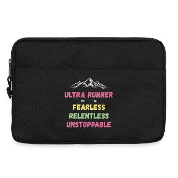 Ultra Runnner - Intrépide. Implacable. Imparable. - Sacoche pour ordinateur portable 13 pouces - noir - Devant