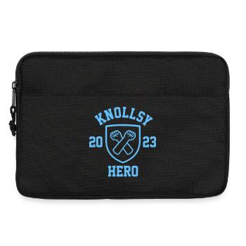 Knollsy hero 2023 defending supporters in Alkmaar - Laptop bag 13" - black - Front