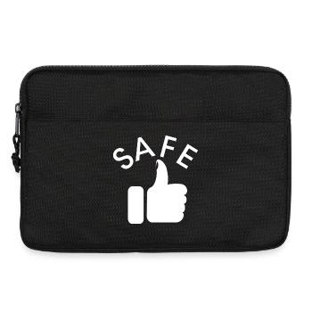 daumen hoch super Symbol gut safe icon Grafik - Laptoptasche 13" - Schwarz - Vorne