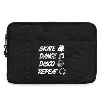 Roller Skating Disco - Laptop bag 13" - black - Front