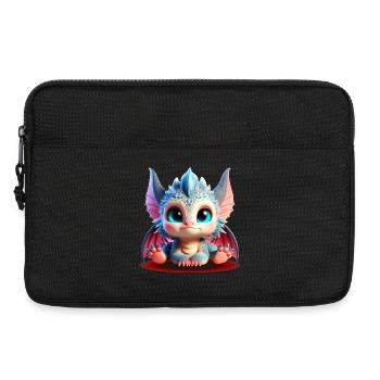 Entzückende Babydrachen | Bunte Chibi Edition - Laptoptasche 13" - Schwarz - Vorne