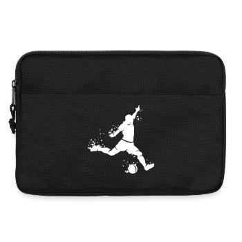 Fußball Spieler Explosion Team EM 2024 icon Fan - Laptoptasche 13" - Schwarz - Vorne