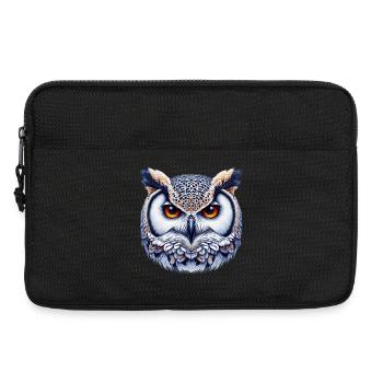 Hibou - Sacoche pour ordinateur portable 13 pouces - noir - Devant