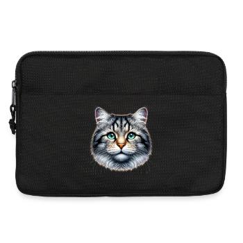 Chat - Sacoche pour ordinateur portable 13 pouces - noir - Devant