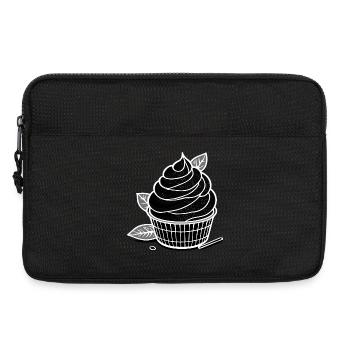 Crème glacée au matcha - Sacoche pour ordinateur portable 13 pouces - noir - Devant