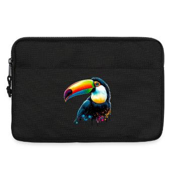 Tukan - Laptoptasche 13" - Schwarz - Vorne