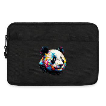 Panda - Laptoptasche 13" - Schwarz - Vorne