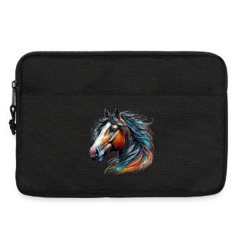 Cheval - Sacoche pour ordinateur portable 13 pouces - noir - Devant