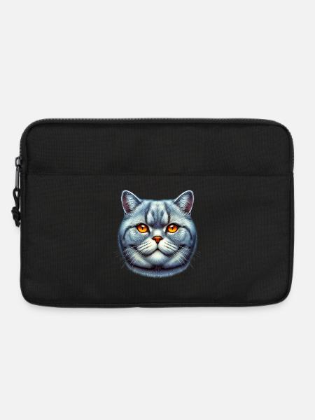 Britisch Kurzhaar Katze - Laptoptasche 13" - Schwarz
