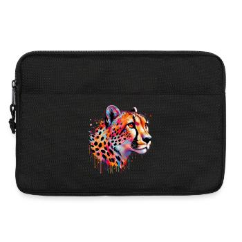 Guépard - Sacoche pour ordinateur portable 13 pouces - noir - Devant