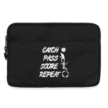 Handball player motivation - Laptop bag 13" - black - Front