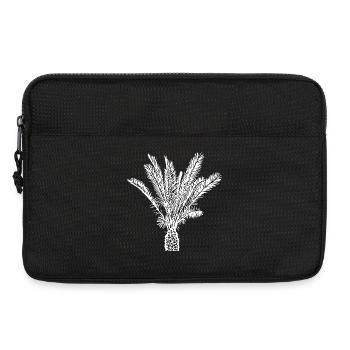 Palmier Blanc - Sacoche pour ordinateur portable 13 pouces - noir - Devant