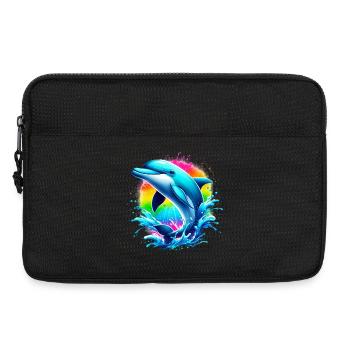 Dauphin - Sacoche pour ordinateur portable 13 pouces - noir - Devant