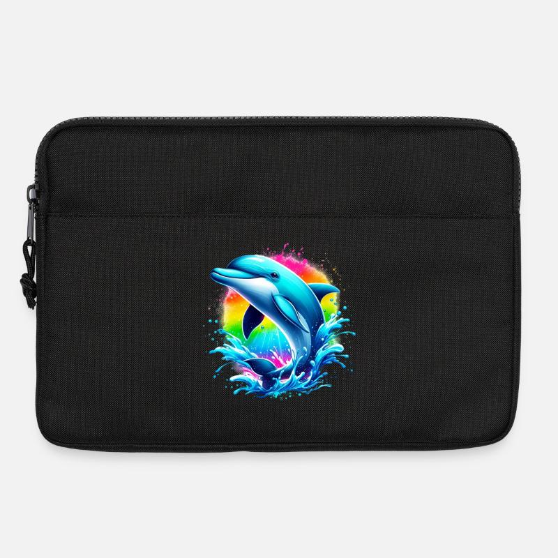 Delfin - Laptoptasche 13" - Schwarz