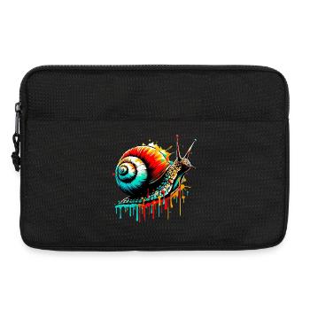 Escargot - Sacoche pour ordinateur portable 13 pouces - noir - Devant