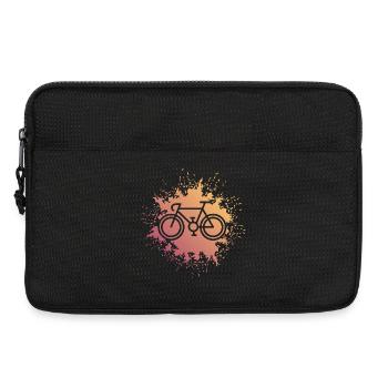 Bicycle Splash Road Bike Gravel Colors Splash of Color - Laptop bag 13" - black - Front