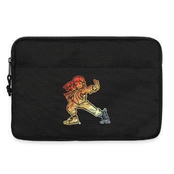 Breakdance Girl - Laptop bag 13" - black - Front