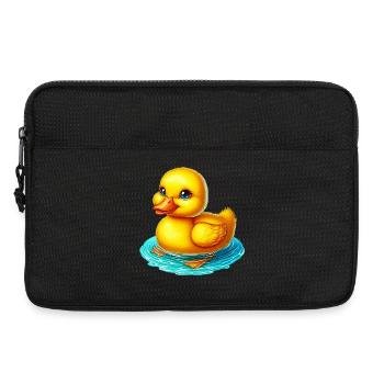 Duckling Duck Duck Duck - Laptop bag 13" - black - Front