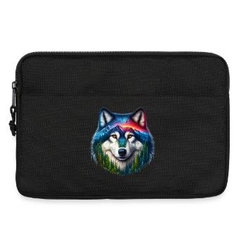 Wolf - Laptop bag 13" - black - Front