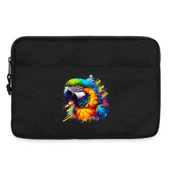 Papagei - Laptoptasche 13" - Schwarz - Vorne
