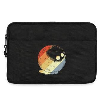Oldschool Bowling Ball - Laptop bag 13" - black - Front