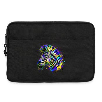Zèbre - Sacoche pour ordinateur portable 13 pouces - noir - Devant