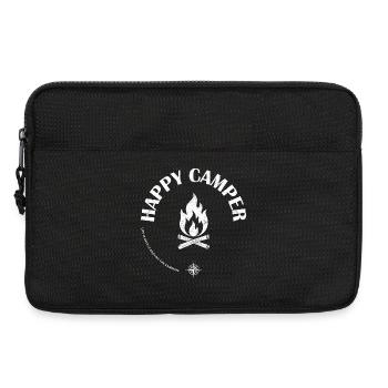 Campfire Flame Emblem Design - Laptop bag 13" - black - Front