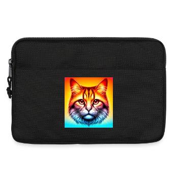 chat - Sacoche pour ordinateur portable 13 pouces - noir - Devant
