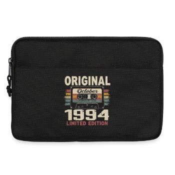 Born in October 1994 | Vintage Gift October 1994 - Laptop bag 13" - black - Front