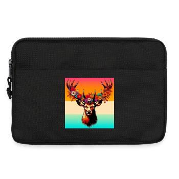 Cerf - Sacoche pour ordinateur portable 13 pouces - noir - Devant