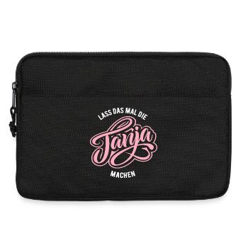 Let Tanja do that - name day - Laptop bag 13" - black - Front