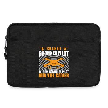 Accessoires de pilote de drone Drone Pilote de drone Cadeau - Sacoche pour ordinateur portable 13 pouces - noir - Devant