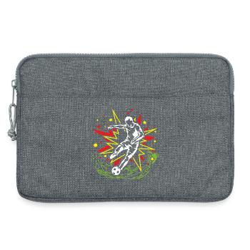 Kicker in ComicBeat - Laptop bag 13" - heather grey - Front